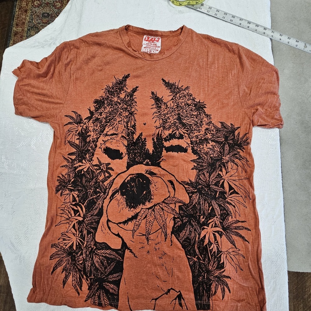 Sure Thailand Dog Graphic Cotton Tee Large